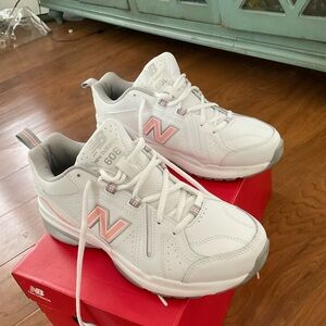 New Balance White 608 9.5 wide